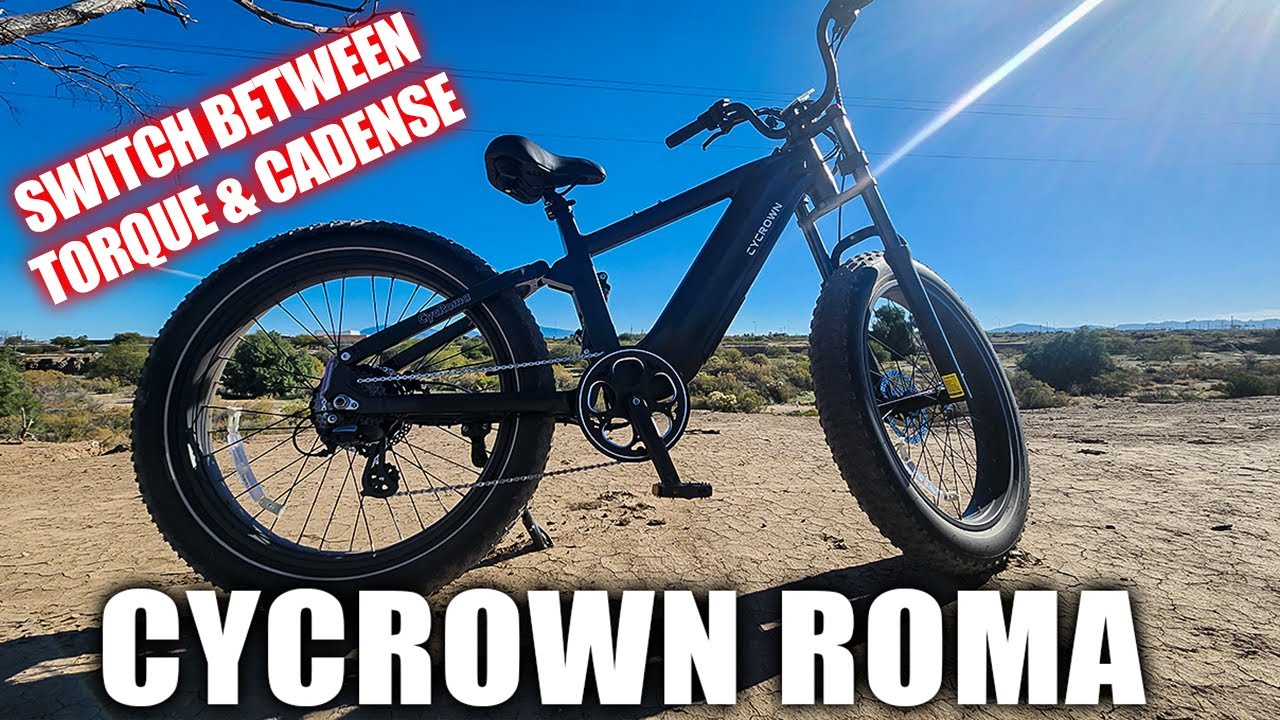 This Offroad Beast is Like Having 2 E-Bikes in 1 | CYCROWN ROMA