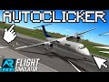 Rfs using an autoclicker to land a plane 