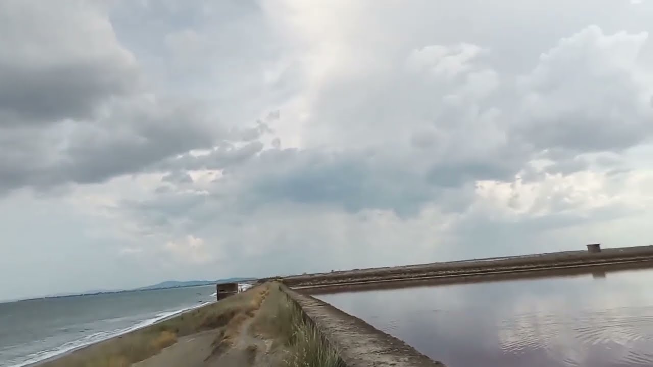 Чёрное море. Озёра с лечебной грязью и розовой солью. Ахелой. Болгария