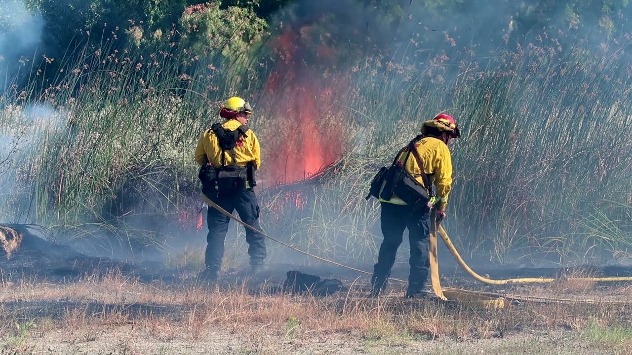 Antioch Vegetation Fire Limited to 2 Acres by Contra Costa Firefighters ...