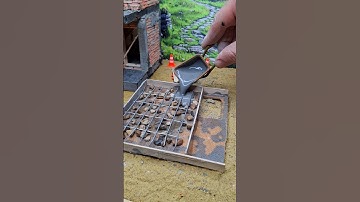 The process of building a brick house. #diy #house #miniature