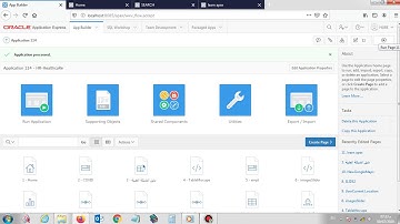 make application right to left in oracle apex