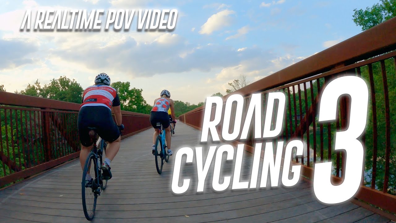 Road Cycling III: Roanoke, Blue Ridge Parkway, and Greenway w/Chapter List | A Realtime POV Video