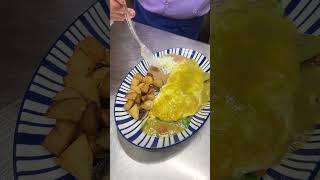 Riquísimo Omelette Veguie 😋🍽️#desayunos #omelett #rosaritomexico #preparando  #chilaquiles