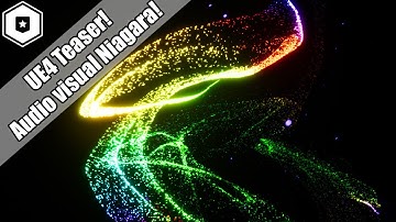 UE4 - Audio Reactive Niagara Particles - Teaser