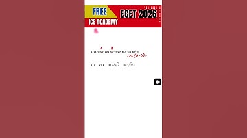 FREE ECET2026 Maths Classes 🚀 | Score High with Smart Tricks | Q-23 Fully Explained,#freeecet