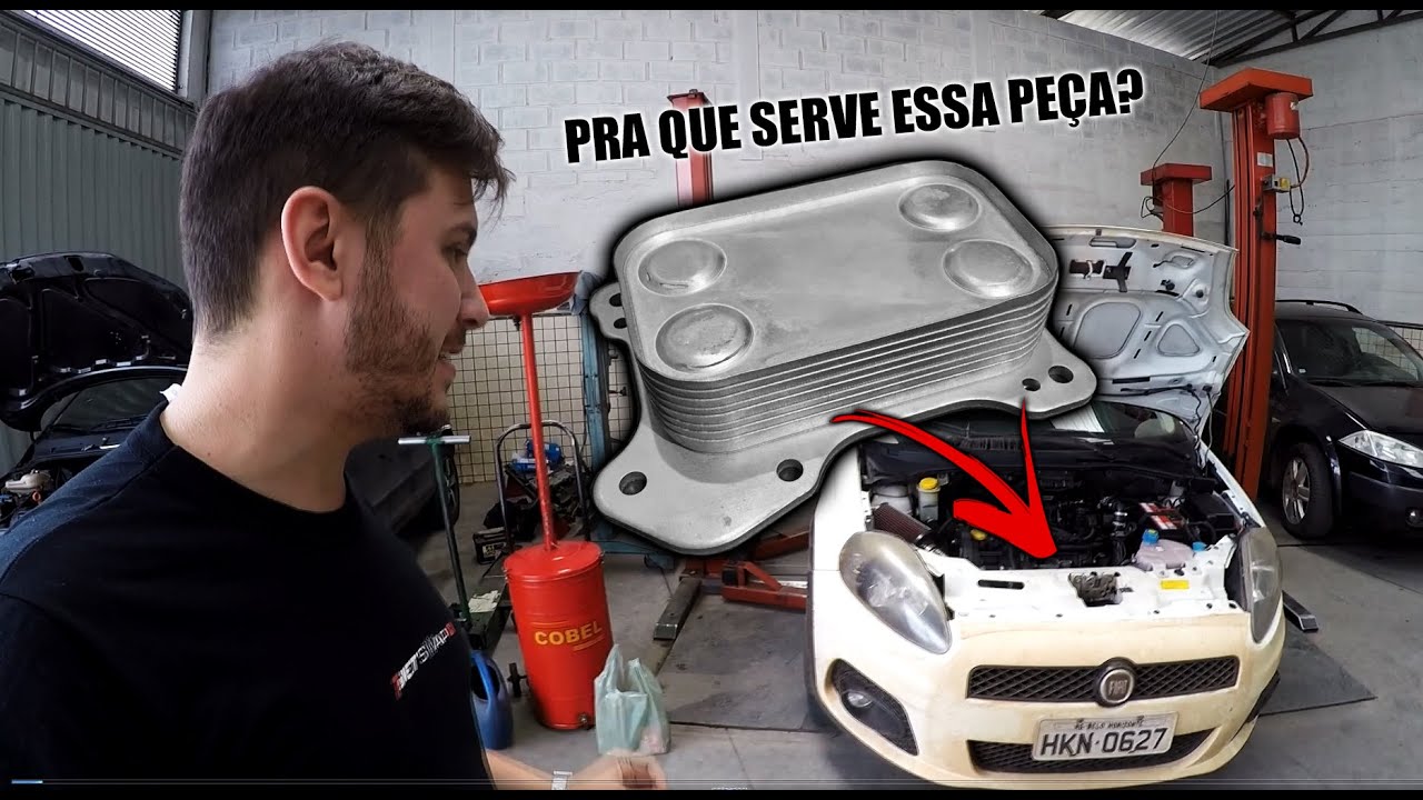 Problema no trocador de calor do TJET + troca de óleo.