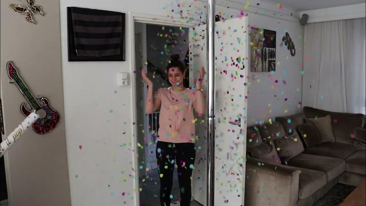 Confetti gun prank YouTube
