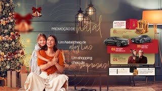 O Natal no RibeirãoShopping está repleto de surpresas e muita emoção!