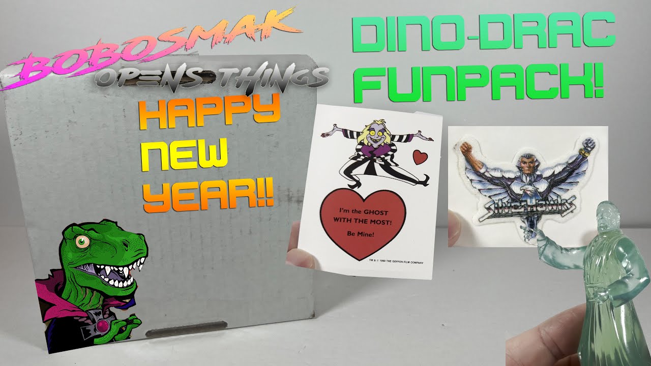 HAPPY NEW YEAR! Unboxing: Dinosaur Dracula's Jan 2025 Funpack!