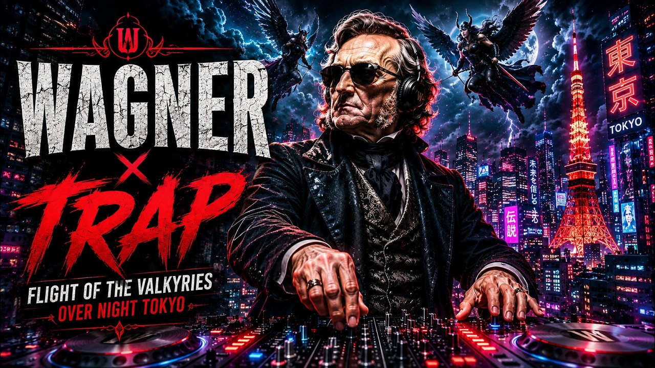 Wagner × Trap | Ride of the Valkyries Over Neon Tokyo [Dark