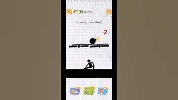 Draw 2 Save: Stickman Puzzle Level 44 Gameplay Android IOS