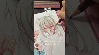 miku colored pencils! #coloredpencil