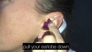 How to put your Hearing Aid in