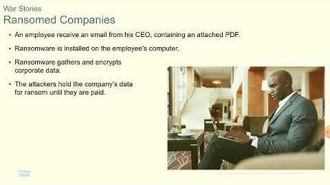 CCNA CyberOps Chapter 1-1: Cybersecurity and the Security Operations Center