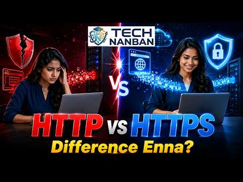 HTTP vs HTTPS Difference Enna? 🌐🔐 | HTTP & HTTPS Explained in Tamil | Tech Nanban