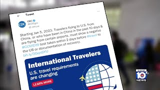 White House announces new COVID-19 testing requirements for people arriving from China