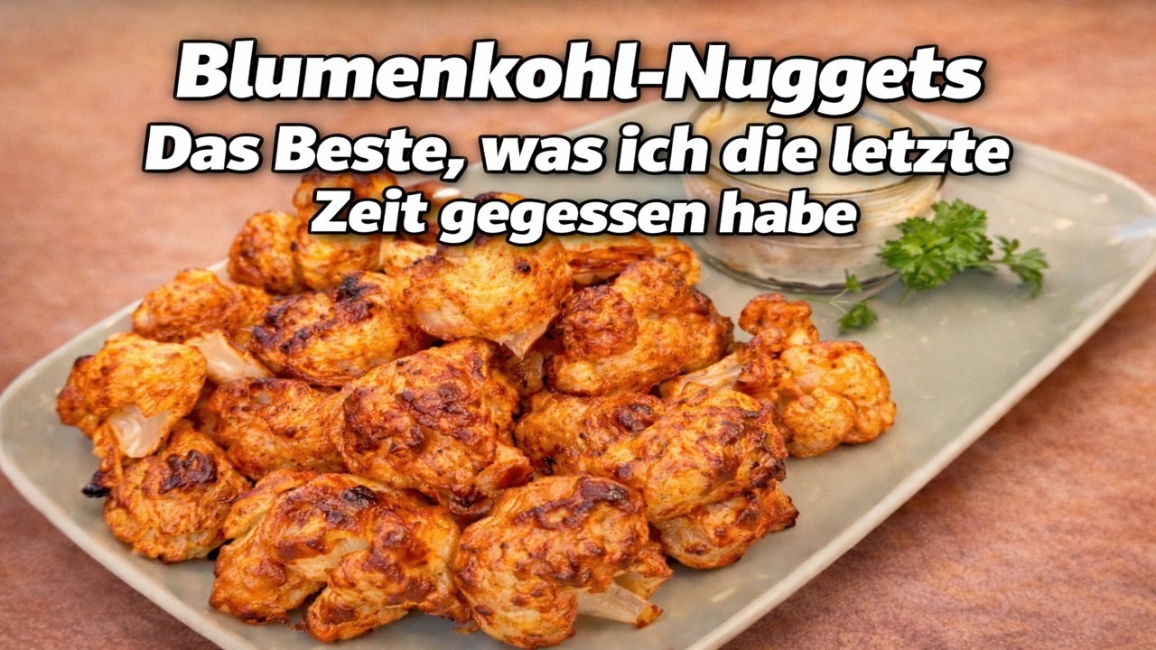 Blumenkohl Nuggets, die besser schmecken als Chicken Nuggets ! | The BBQ BEAR