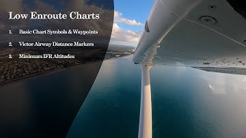 IFR Training - Enroute Low Altitude Chart Basics