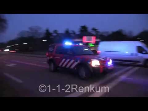 Medische Ondersteuning Brandweer (MOB) Met spoed naar melding in Renkum