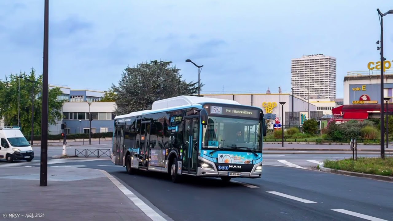 Les ligne de bus Ratp de 20 à 96