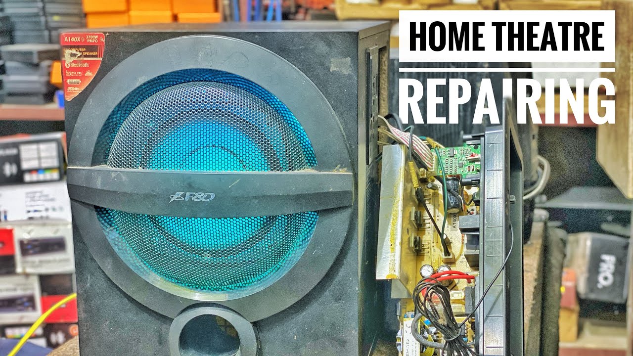 f&d home theater repair F&D home theatre SMD board home theatre