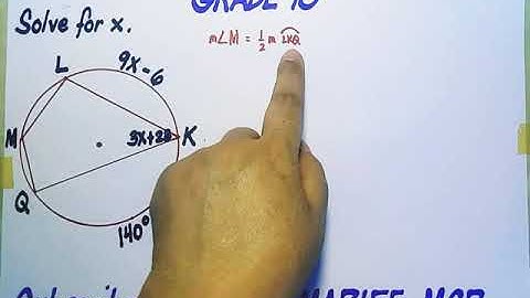 Grade 10 | Inscribed Angle And Intercepted Arc | Cyclic Quadrilateral | By Tutor Marife MCP