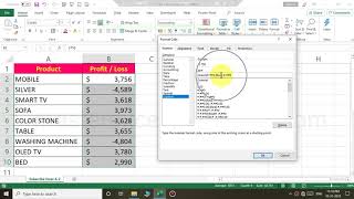 How to set colors for numbers in excel