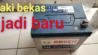 cara memperbaiki aki kering yang ngedrop