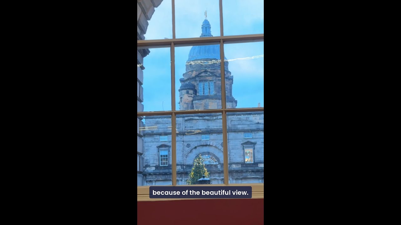 Jackie's Favourite Study Spot - Old College Library