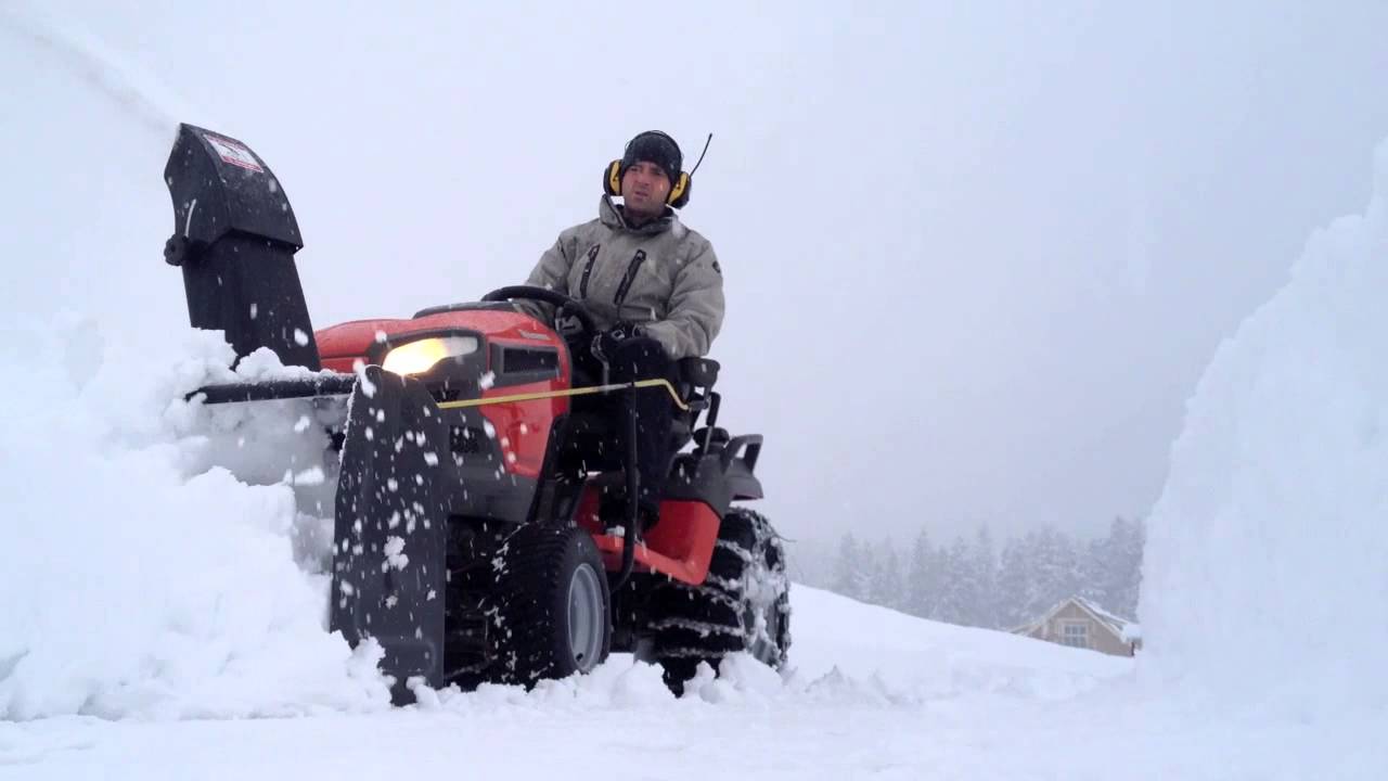 Husqvarna and = Great snowblower combo YouTube