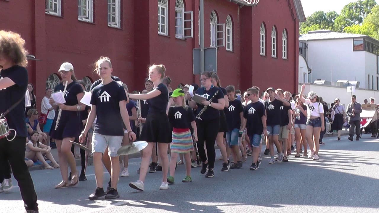 Festumzug  zum Altstadtfest am 19.08.2018 in Wolfenbüttel