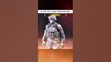 Have You All Claimed These ☠️ #codm #codmobile