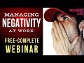 How to Handle Negative People at Work | Dealing with Backstabbers, Gossips, and Passive-aggressive