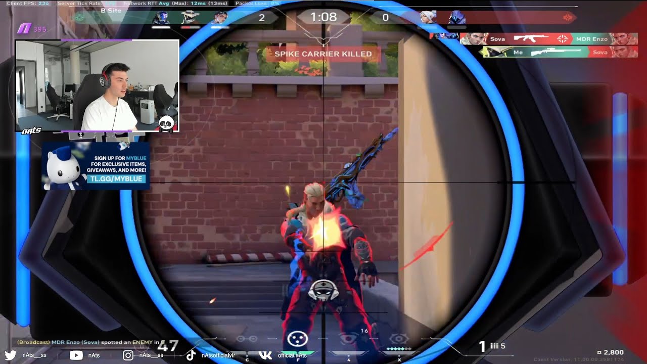 LIQUID NATS PRO CYPHER VALORANT ASCENT GAMEPLAY