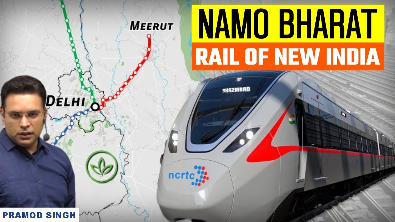 NaMo Bharat - India's 1st Rapid Rail Service Explained | Pramod Singh | Edge IAS