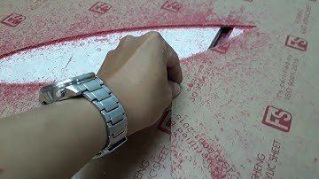 CNC 1325 cắt mica ngọt lịm.