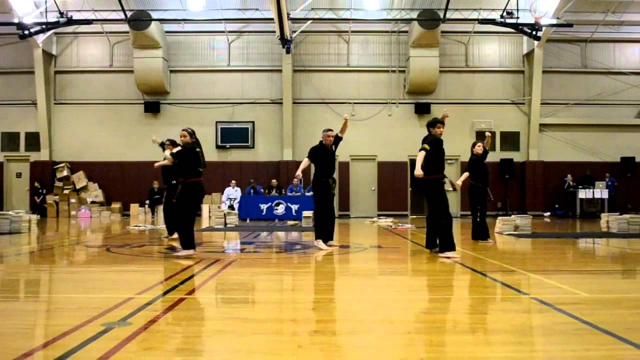 showroom job CORE Team - Martial Arts Demo - Kick for Life 2013