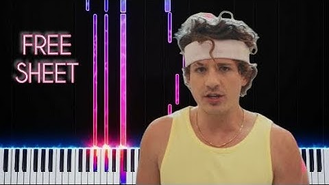 Charlie Puth - Light switch - Piano tutorial + Free PDF sheet