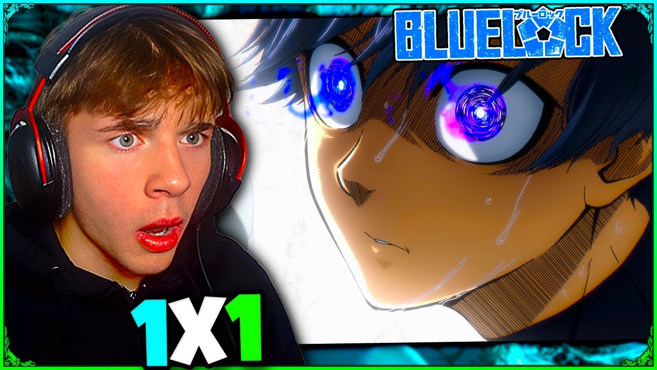 REAL BALLER Watches "Blue Lock" For The FIRST TIME (1x1 REACTION)