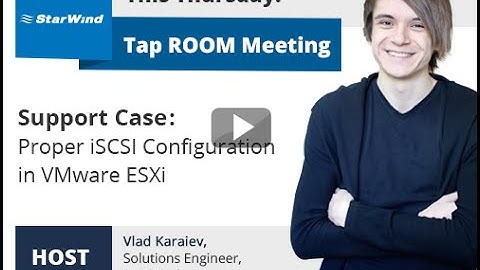 Support Case: Proper iSCSI Configuration in VMware ESXi