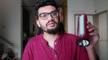 Pigeon 2 in 1 Desk Light + Torch Lamp | Best Emergency Light @ 349/- Rs | 2 Minutes Honest Review