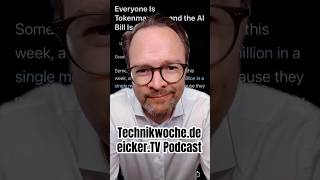 Technikwoche.de ▹ Tokenmaxxing, DeepSeek, AI Produktivität, AI Coding, GitHub, Apple AI ▹ eicker.TV