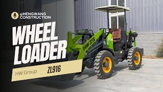 ZL916 Loader Showcase Video - Powerful Functionality and Efficient Performance!