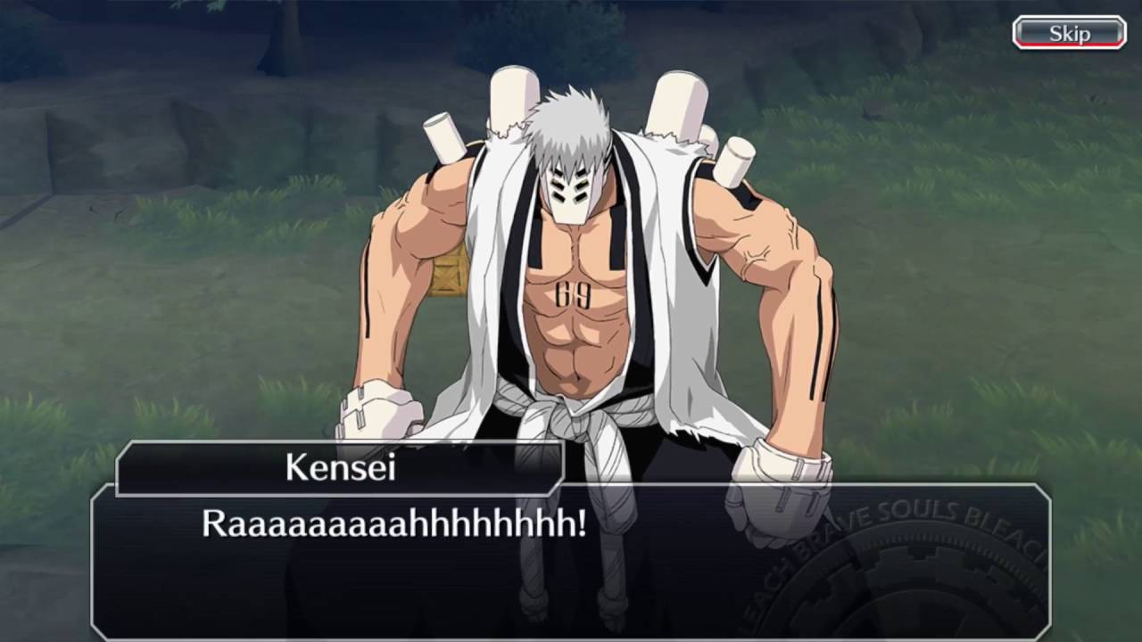 Bleach Brave Souls Chapter 242 Hollow Kensei vs Shinji, Hiyori, Lisa