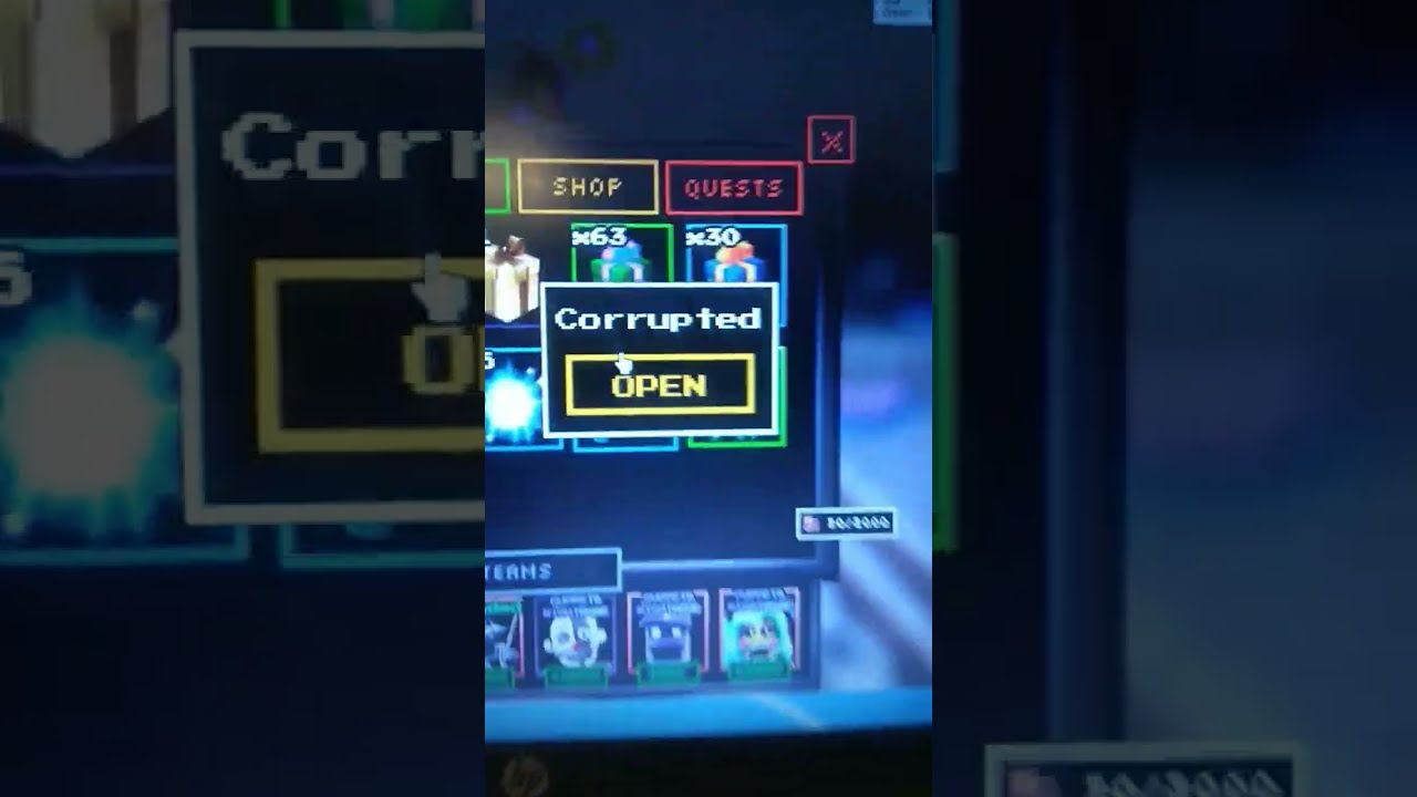 I Got Corrupted Present In Fnaf Td Only 0 5 Percent When Doing Hell Mode 