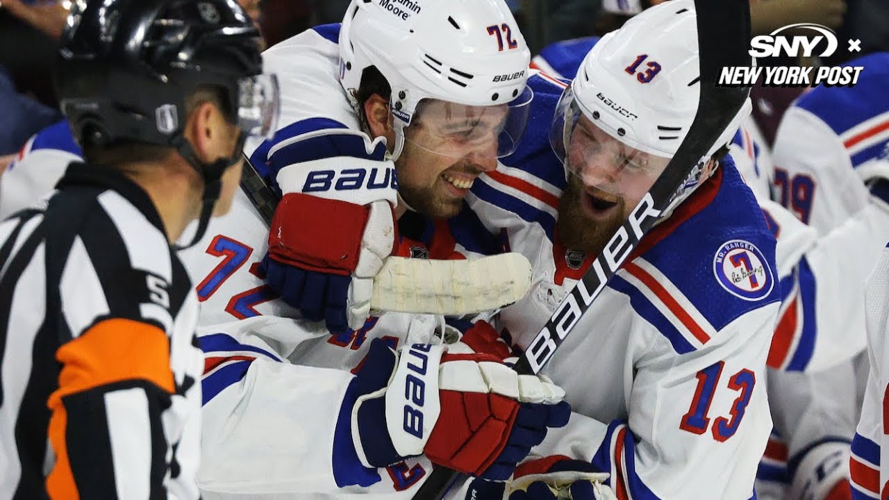 Rangers discuss the impact of the "kids line" before Game 1 of the ECF