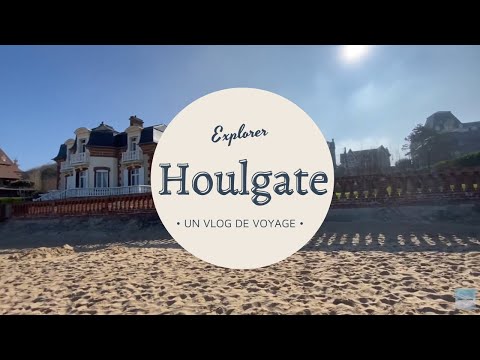 Walk in Houlgate, Normandy, France, February 2021 - Beach 🇫🇷