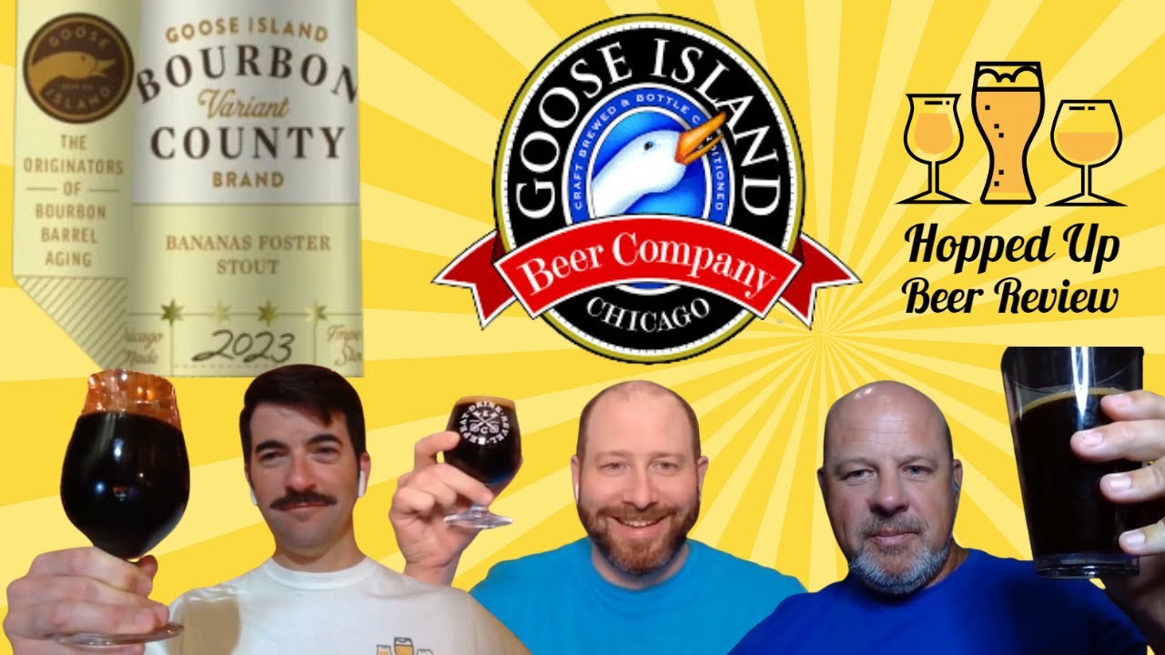 2023 Bourbon County Brand Bananas Foster Stout by Goose Island Beer Company 13.9% ABV 