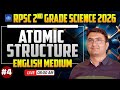 RPSC 2nd Grade Science in English Medium 2026 | Atomic Structure  English Medium |  @jjsirchemistry